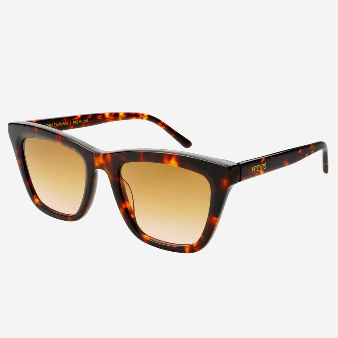 Freyrs Eyewear Lucy Acetate Womens Cat Eye Sunglasses in Brown Tortoise - Little Miss Muffin Children & Home