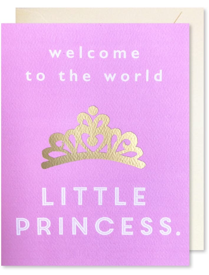 J.Falkner Cards J Falkner Baby Princess - Little Miss Muffin Children & Home