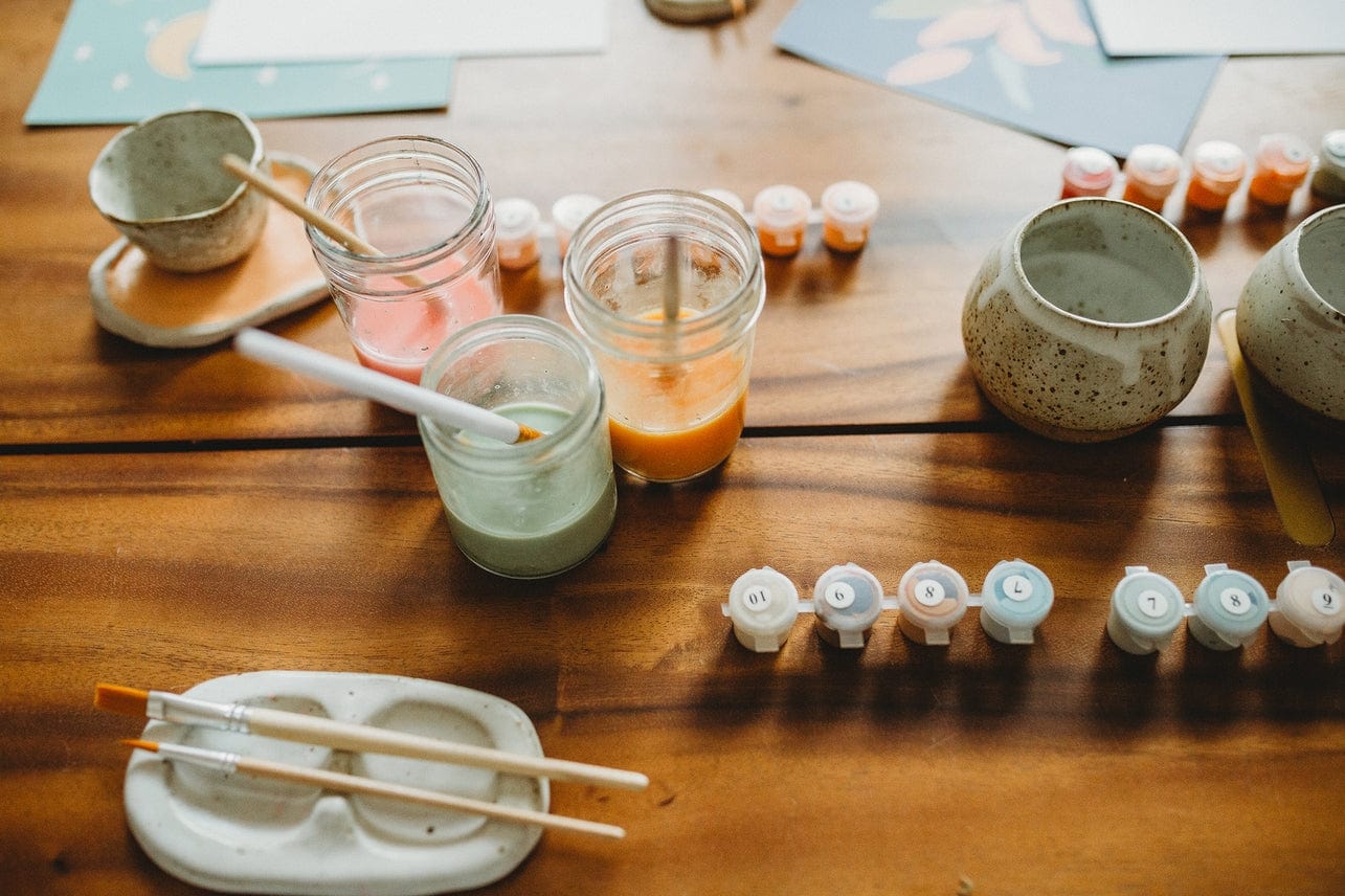 Breathe People Breathe People Vintage Butterflies Meditative Art Paint By Number Kit - Little Miss Muffin Children & Home