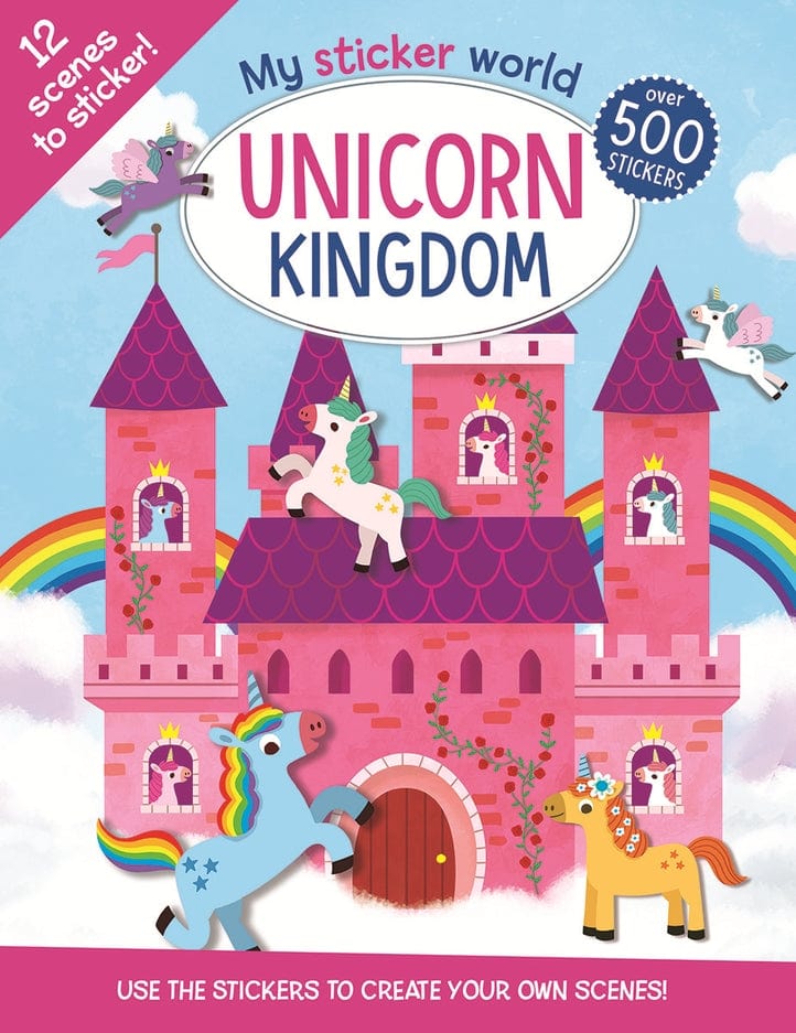 EDC Publishing My Sticker World, Unicorn Kingdom - Little Miss Muffin Children & Home