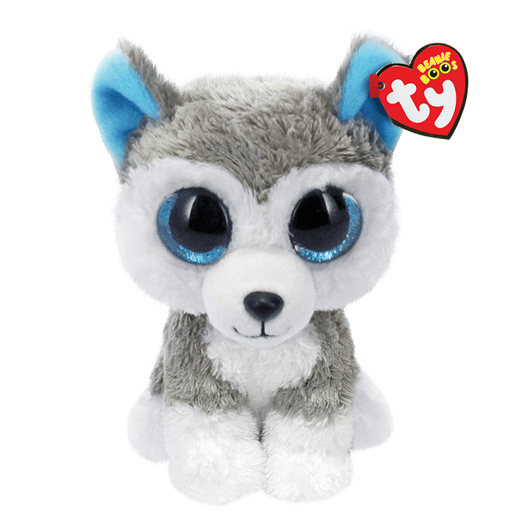 Ty Inc Ty Inc Slush The Grey and White Husky - Little Miss Muffin Children & Home