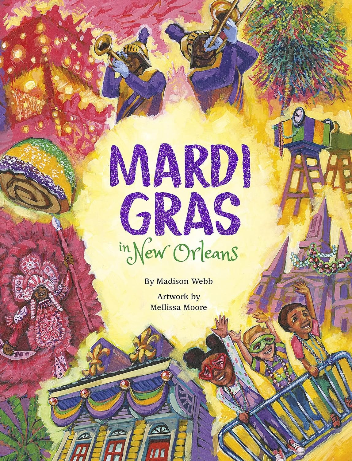 Looziana Book Company LLC Mardi Gras In New Orleans - Little Miss Muffin Children & Home