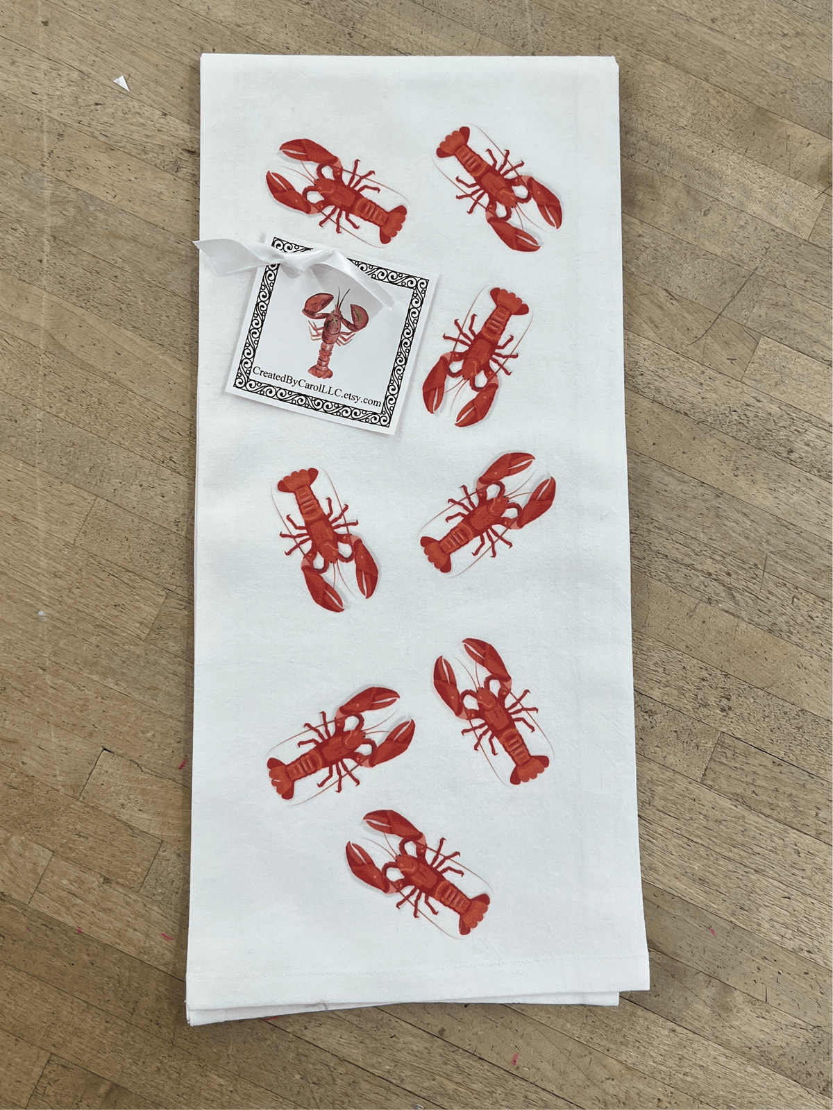 Created by Carol LLC Created by Carol Crawfish All Over Towel - Little Miss Muffin Children & Home