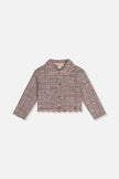 Jacquard Multico Short Jacket