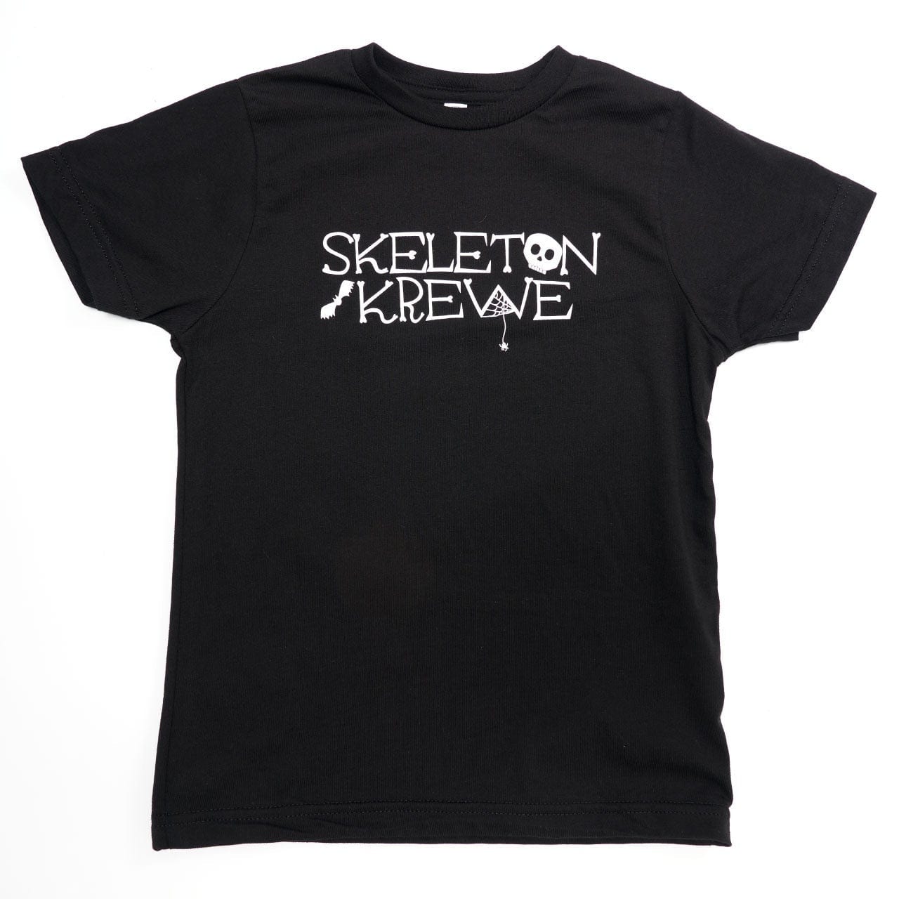 Bon Temps Boutique Skeleton Krewe Tee in Black - Little Miss Muffin Children & Home