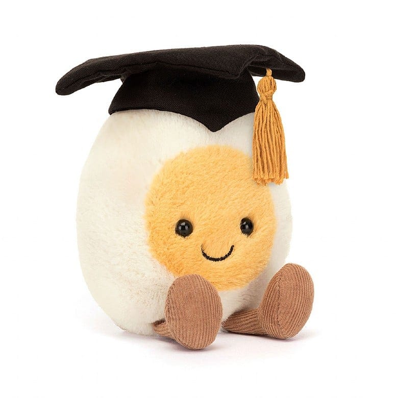 Jellycat Amuseables Boiled Egg Graduation - Little Miss Muffin Children & Home