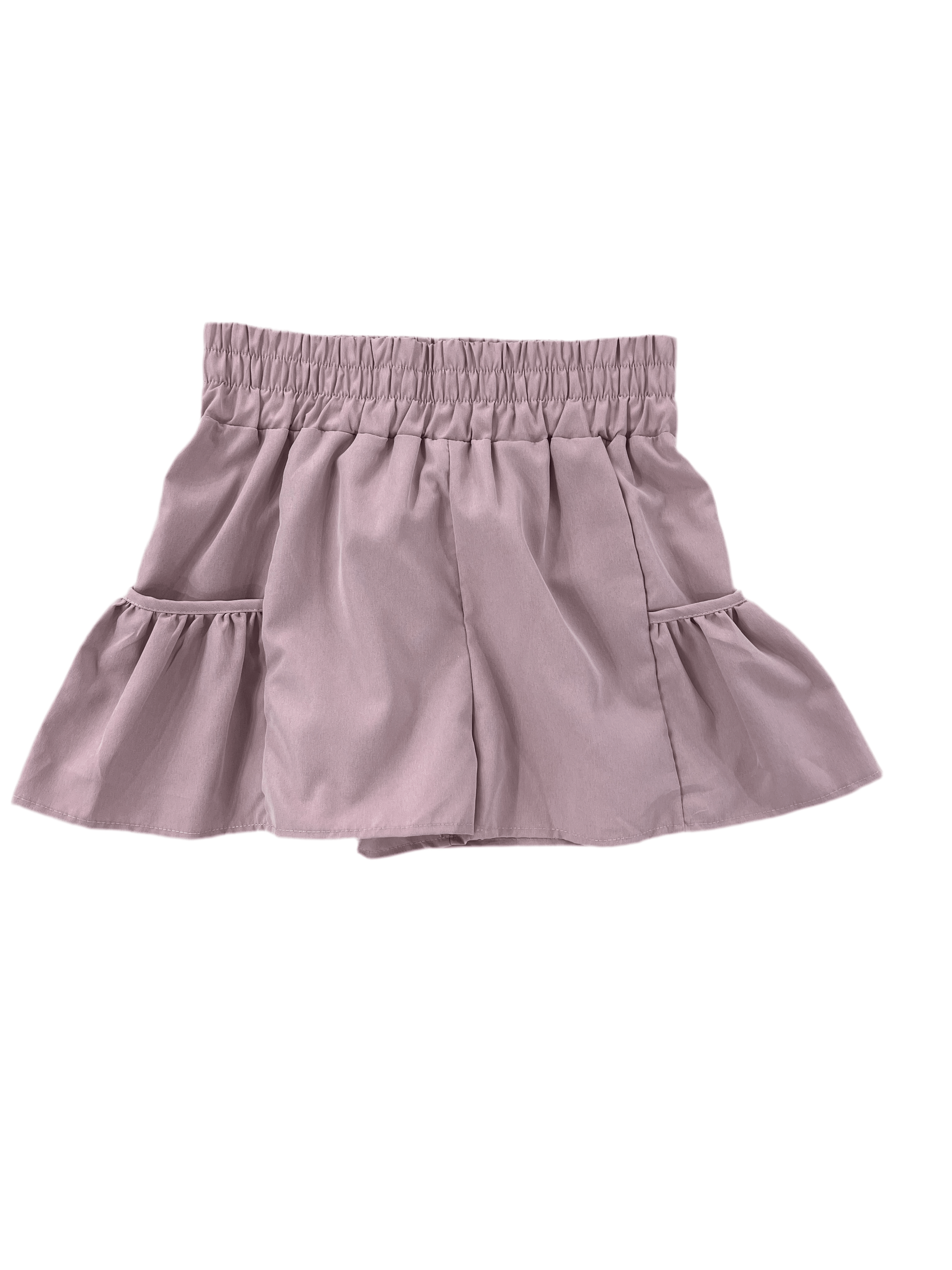 Sunshine Sunshine Women's Athletic Shorts with Side Pockets in Mauve - Little Miss Muffin Children & Home
