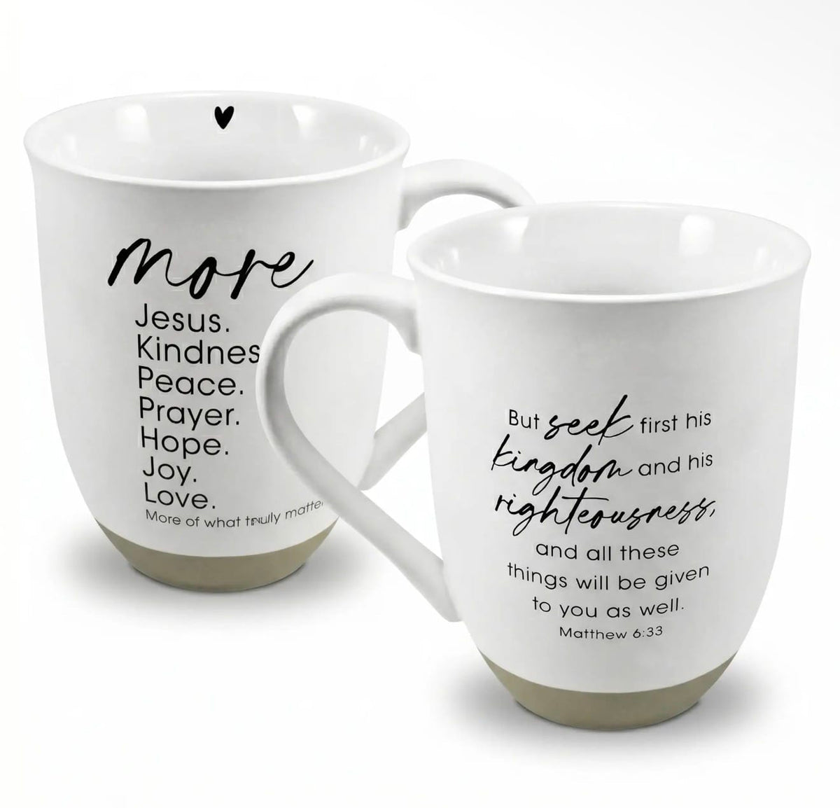 What Truly Matters More Jesus 18oz LCP Mug