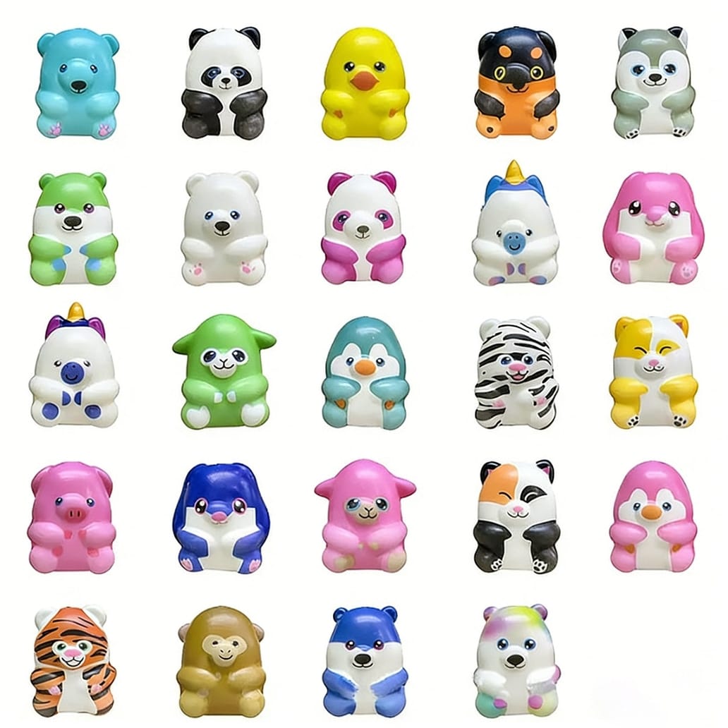 Animals Cartoon Animals Squishy Slow Rising Stress Relief Fidget Toy, 1 Piece