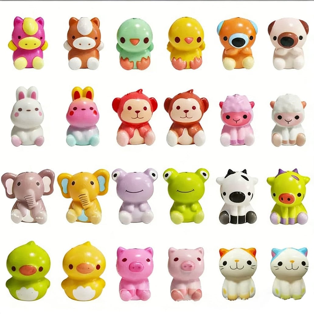 Animals#2 Cartoon Animals Squishy Slow Rising Stress Relief Fidget Toy, 1 Piece
