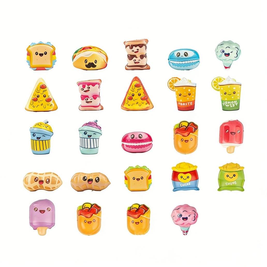 Ice Cream Cartoon Food Squishy Slow Rising Stress Relief Fidget Toy