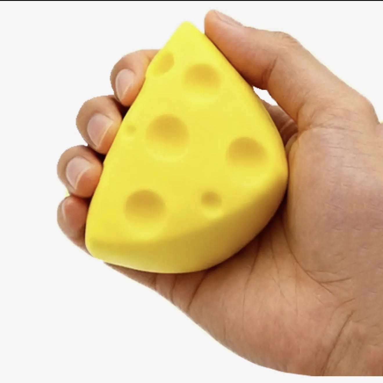 Squish Cheese Sensory Toy – Slow Rise Fidget Squeeze Toy for Kids