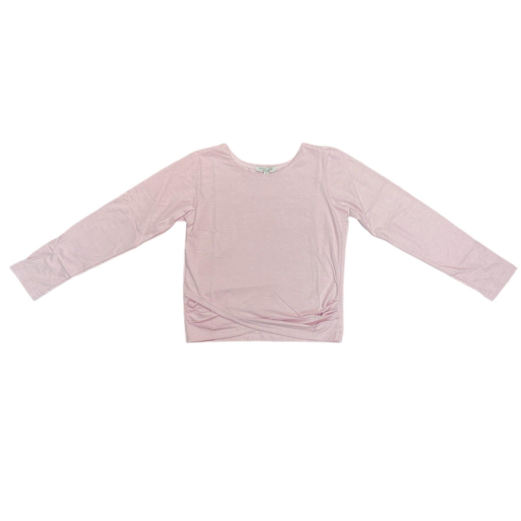 Joyous and Free Joyous and Free Bree Long Sleeve Top in Rose - Little Miss Muffin Children & Home