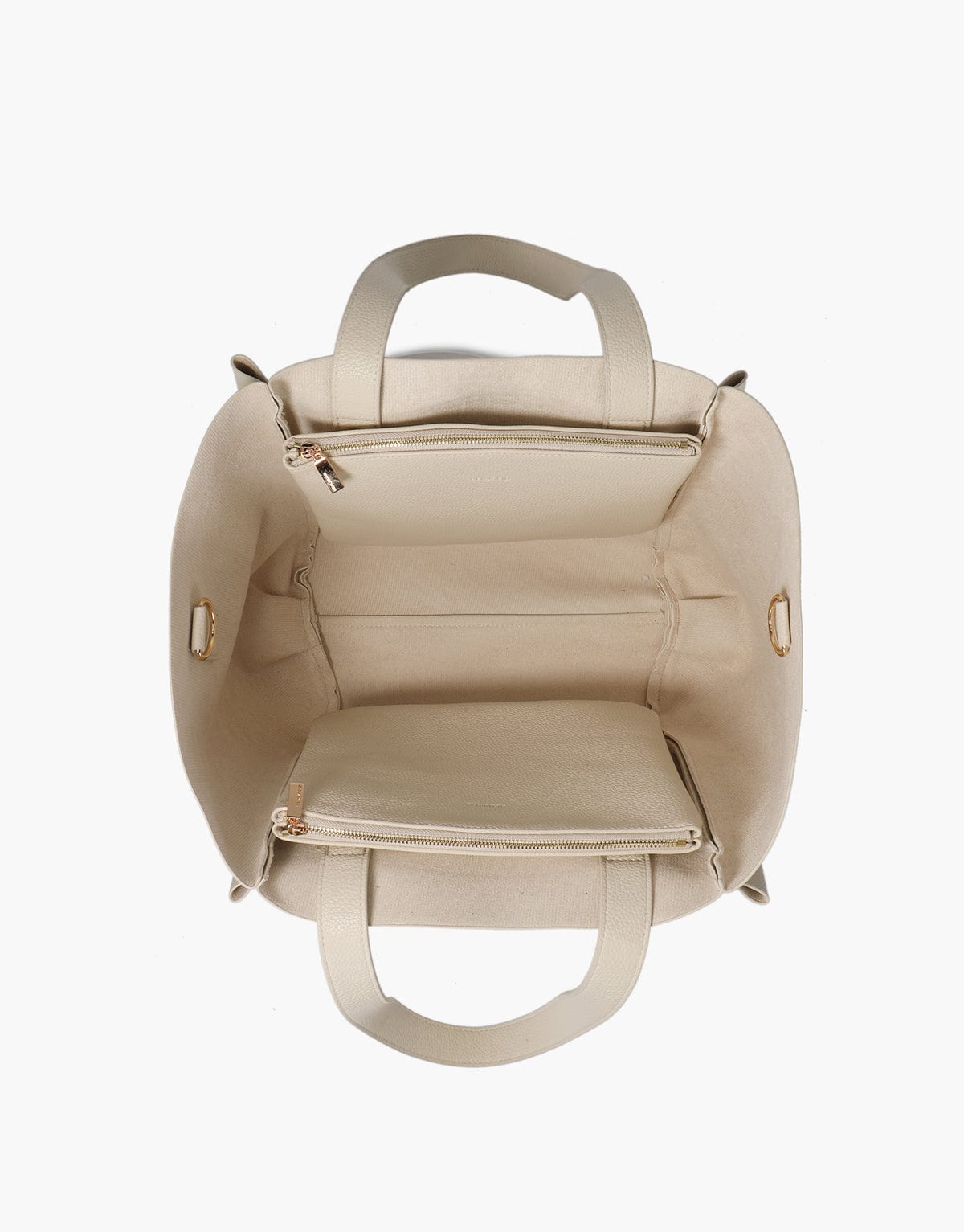 East West Cream Ella Tote