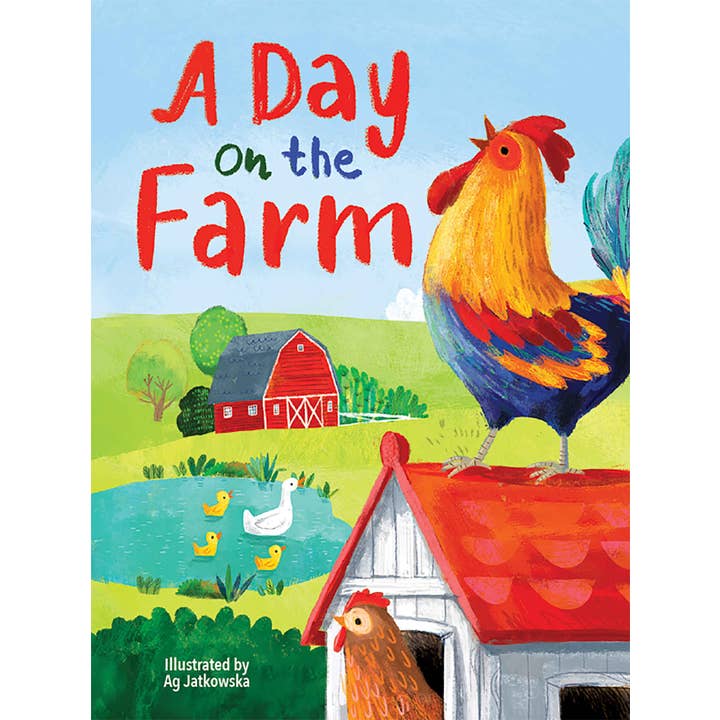 A Day on the Farm Children's Padded Board Book