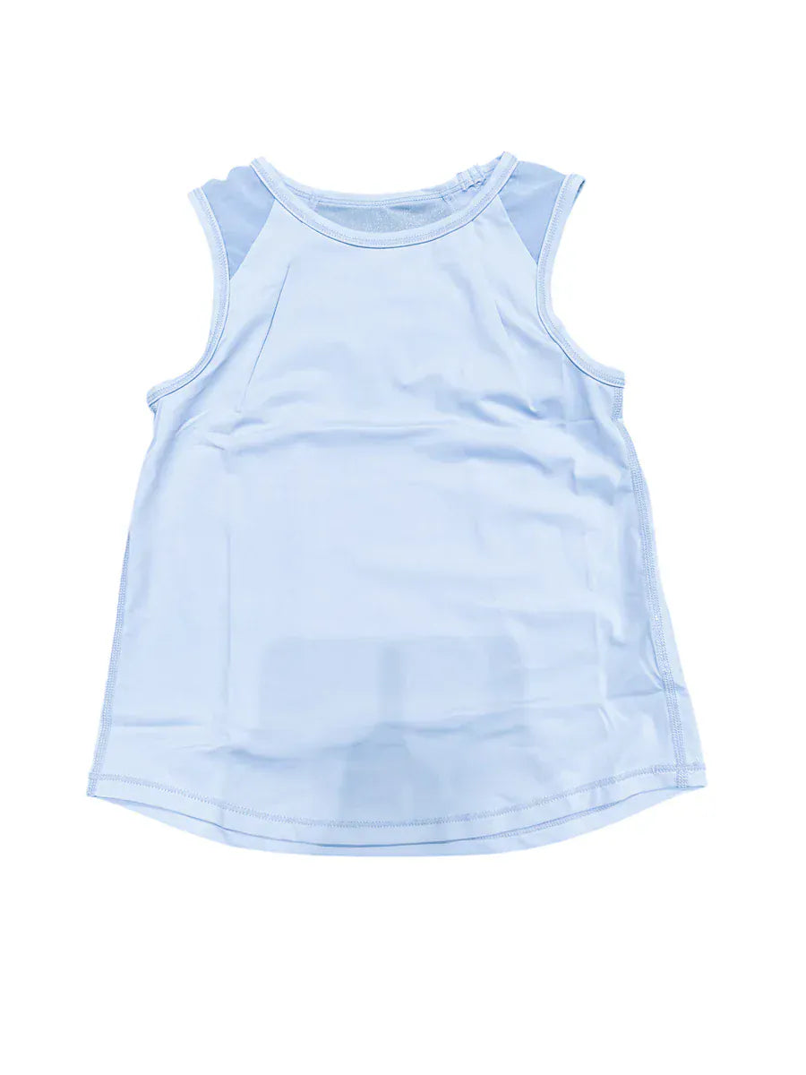 Active Mesh Tank in Light Blue