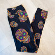 Adult Mardi Gras Sugar Skull Leggings