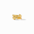 Alligator Duet Ring with Cubic Zirconia