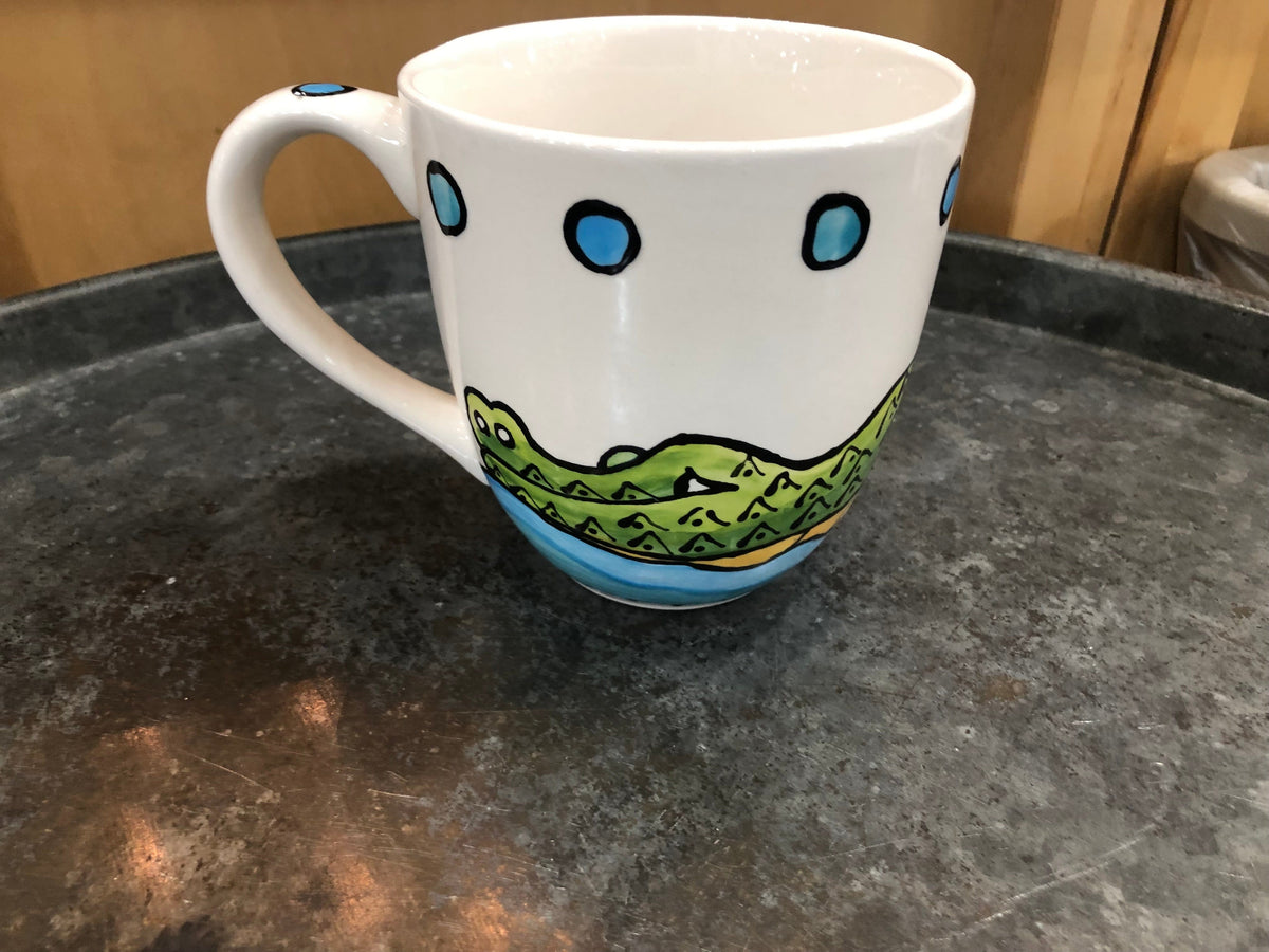 Alligator Coffee Cup