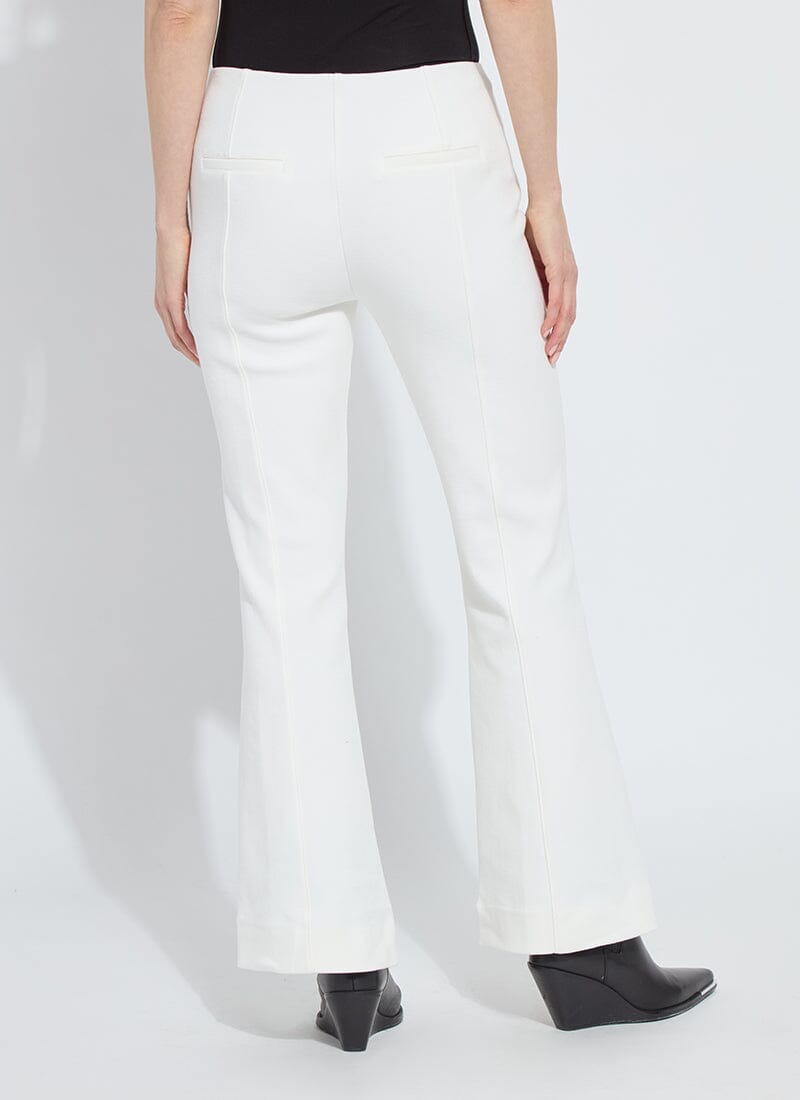 white high waist trouser