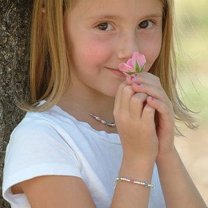 Cherished Moments Cherished Moments Ashley Sterling Silver Multicolor Butterfly Kids Bracelet - Little Miss Muffin Children & Home