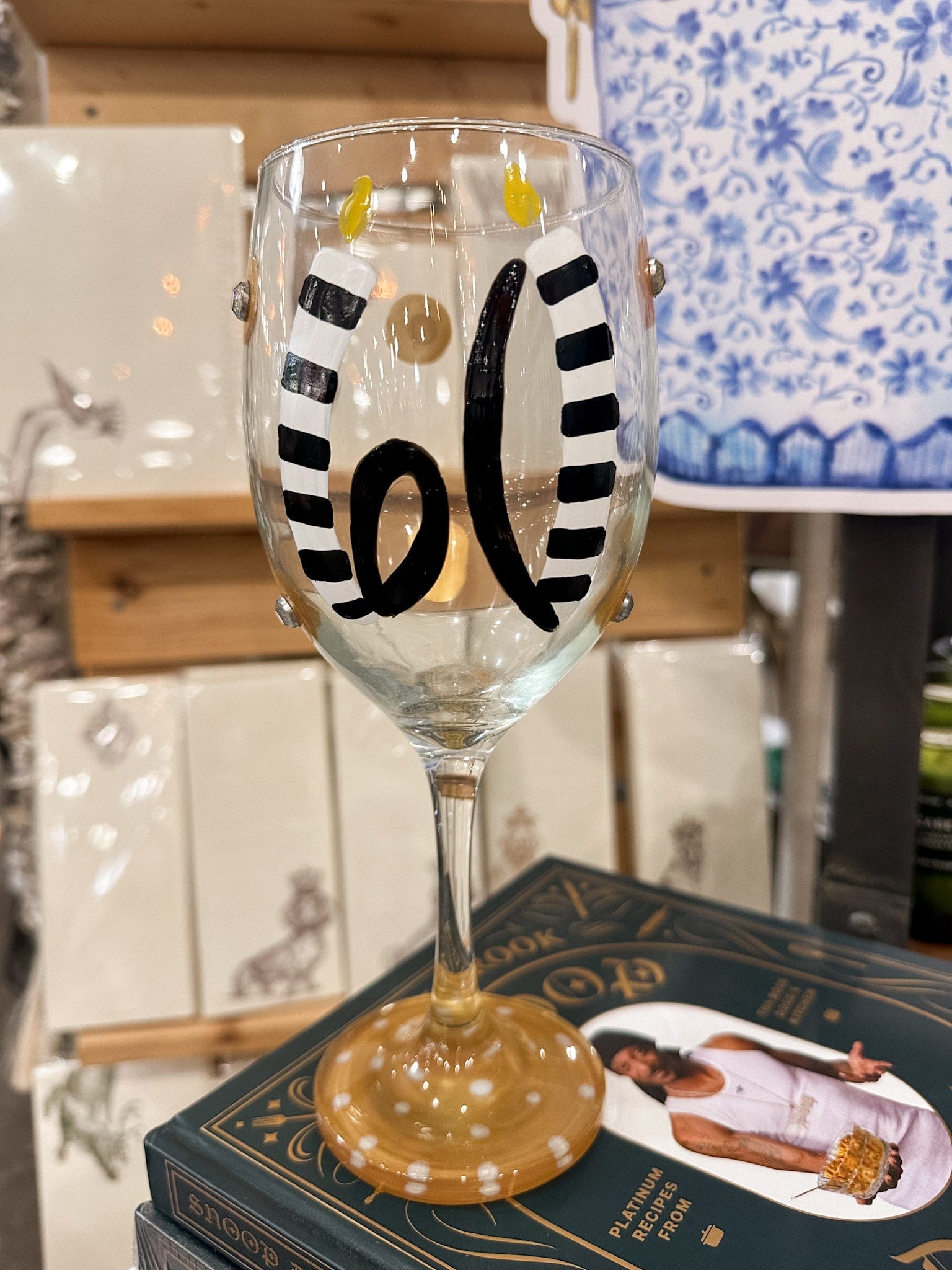 60th Birthday Wine Glass