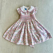 Anavini Anavini Bunny Smocked Dress with Collar - Little Miss Muffin Children & Home