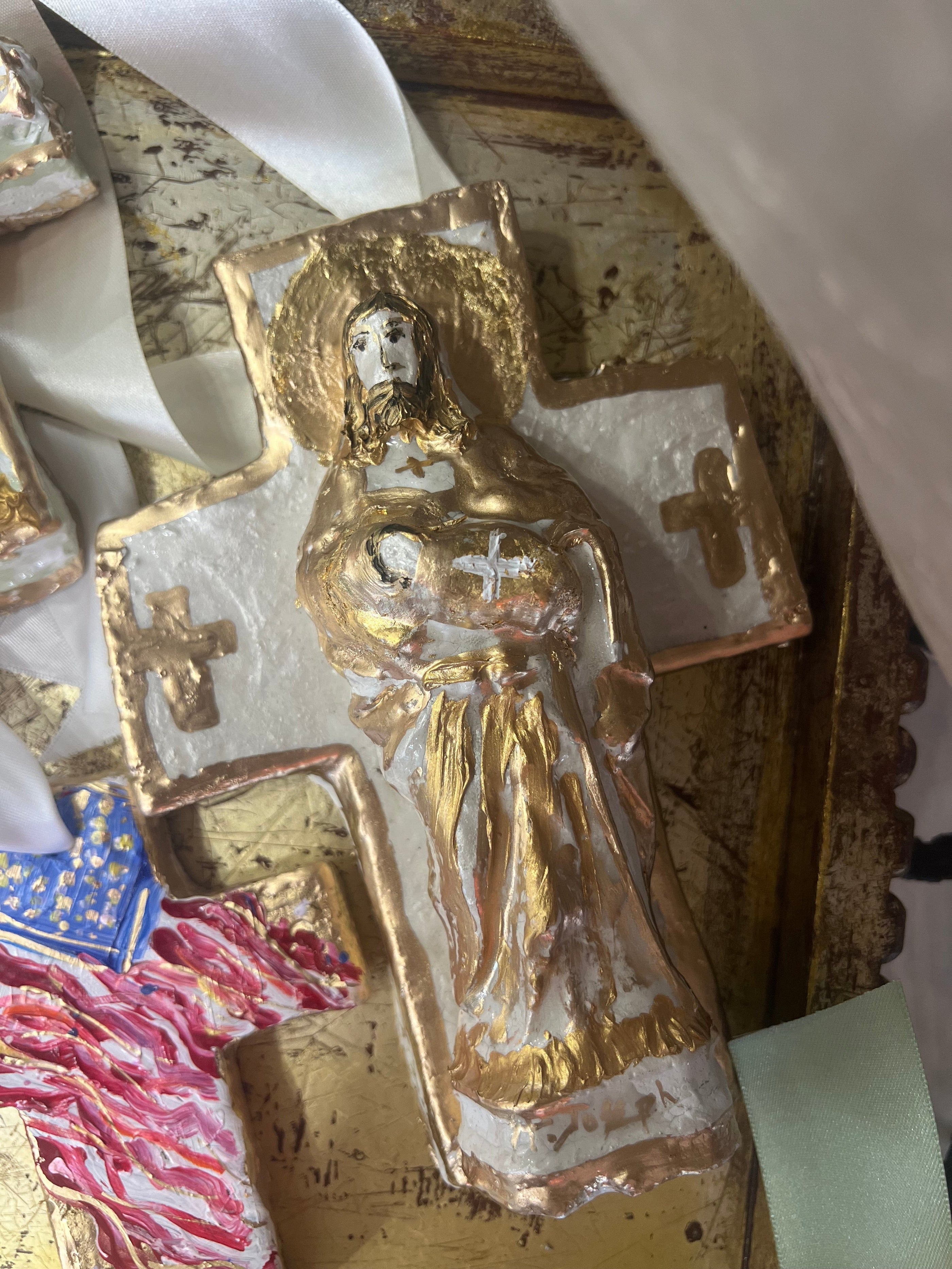 Prayers On the Side Jesus Cross - Little Miss Muffin Children & Home