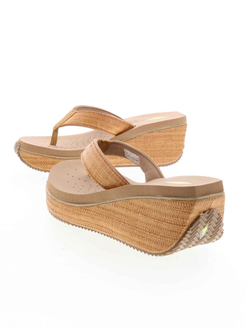 Volatile Volatile Bahama Rafia Platform Thong - Little Miss Muffin Children & Home