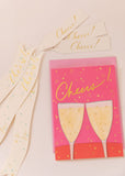 Karen Adams Designs Karen Adams Designs Pink Cheers Greeting Card - Little Miss Muffin Children & Home