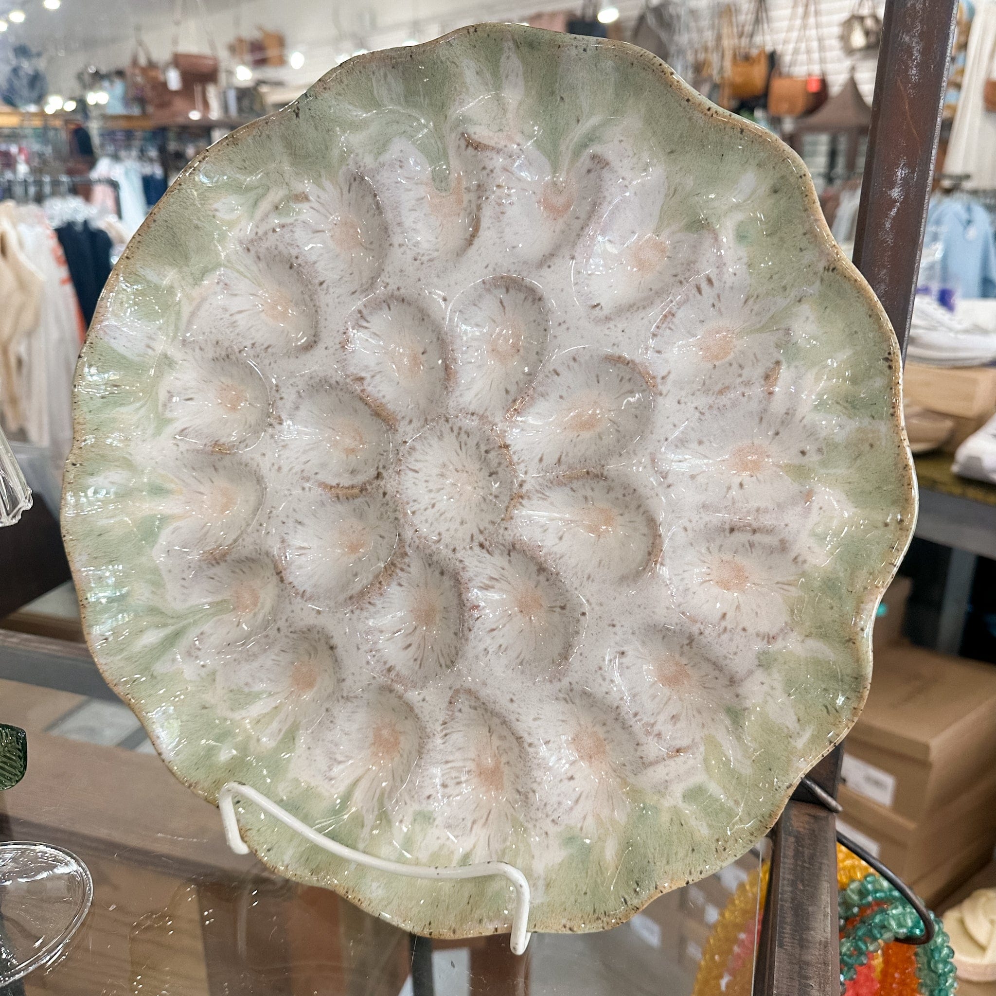 Matcha Latte Twenty-Four Egg Platter