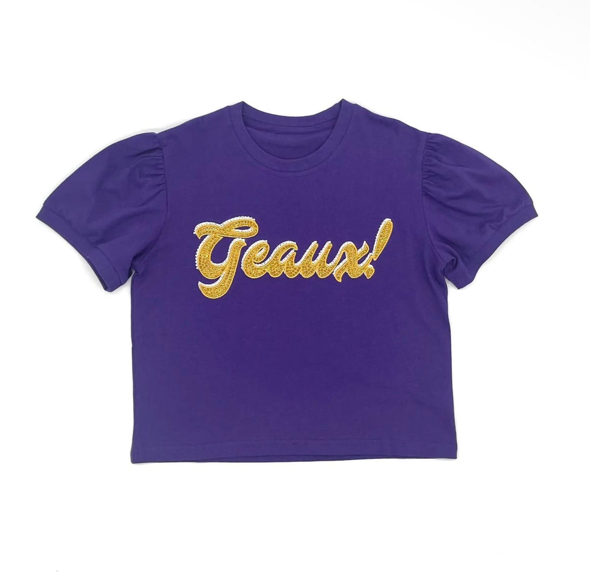 Puff Sleeve Geaux Top