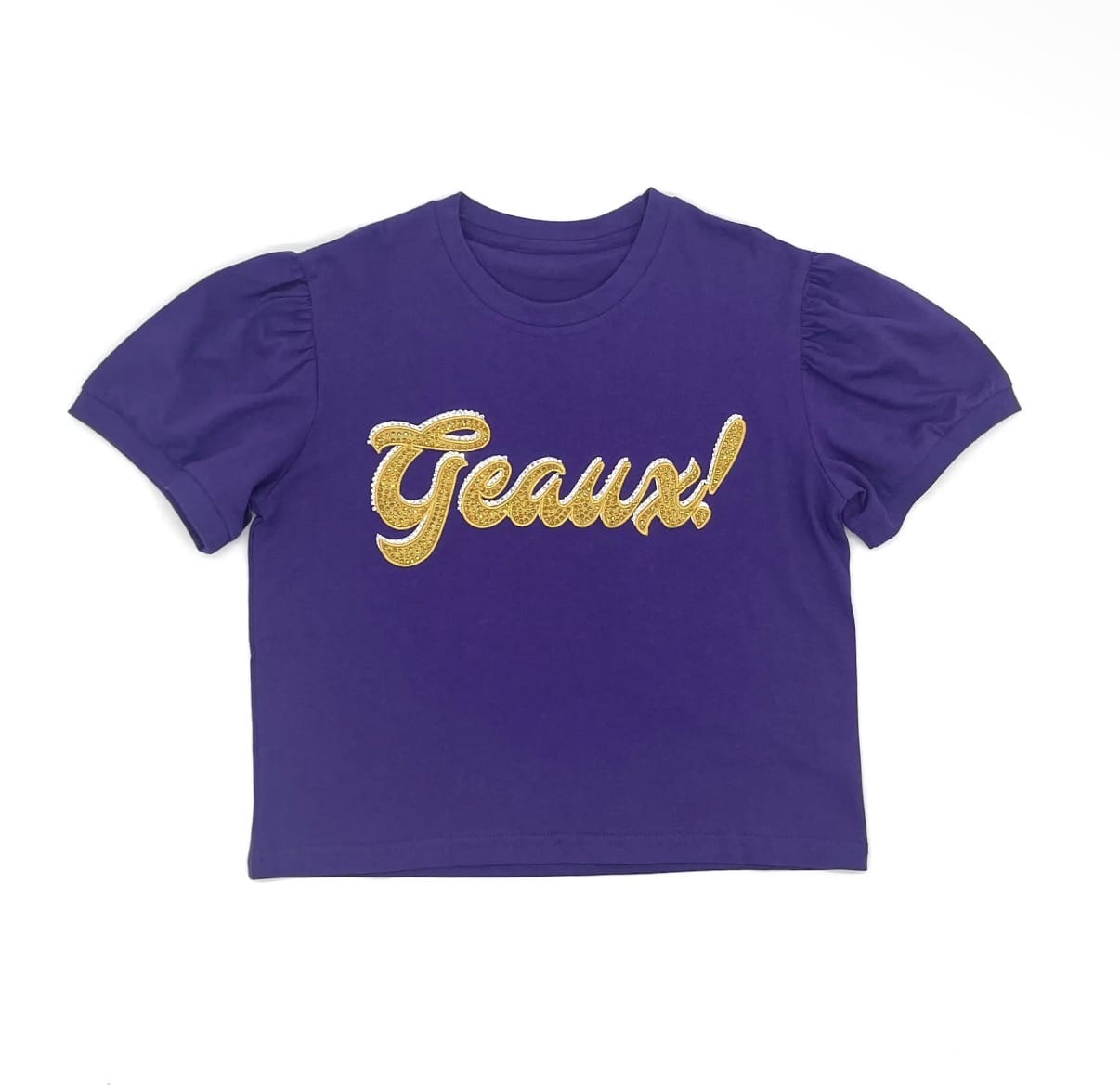 Puff Sleeve Geaux Top