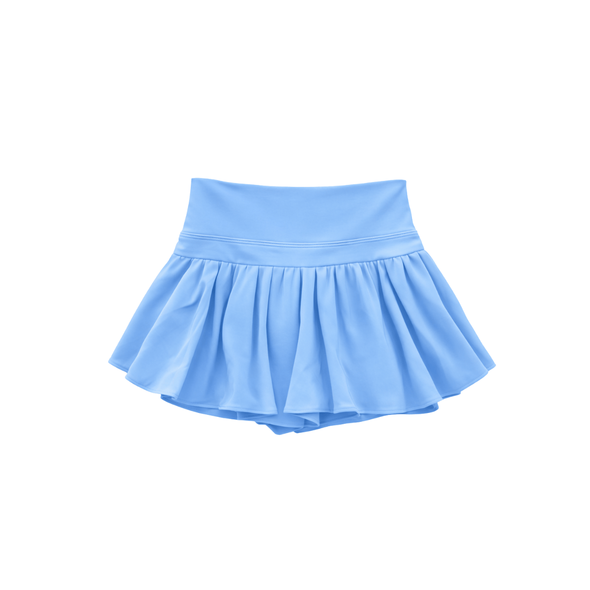 Lulu Bebe Active Pleated Skort in Light Blue - Little Miss Muffin Children & Home