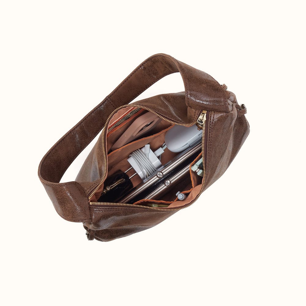 Kori Crossbody Shoulder Bag Buffed Leather - Mocha