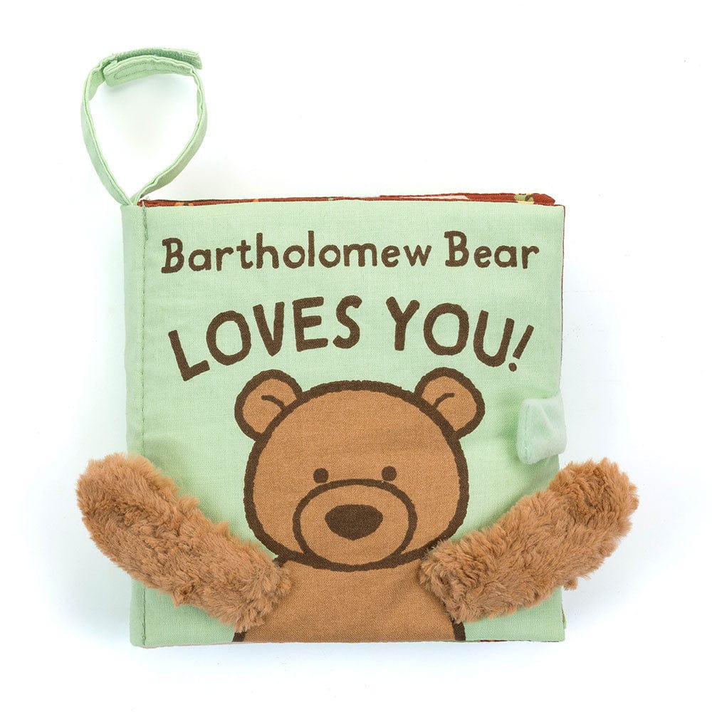 Jellycat Jellycat Bartholomew Bear Loves You Book - Little Miss Muffin Children & Home