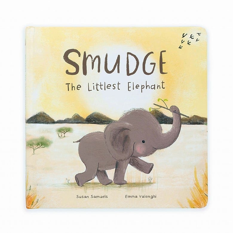 Jellycat Jellycat Smudge the Littlest Elephant Book - Little Miss Muffin Children & Home