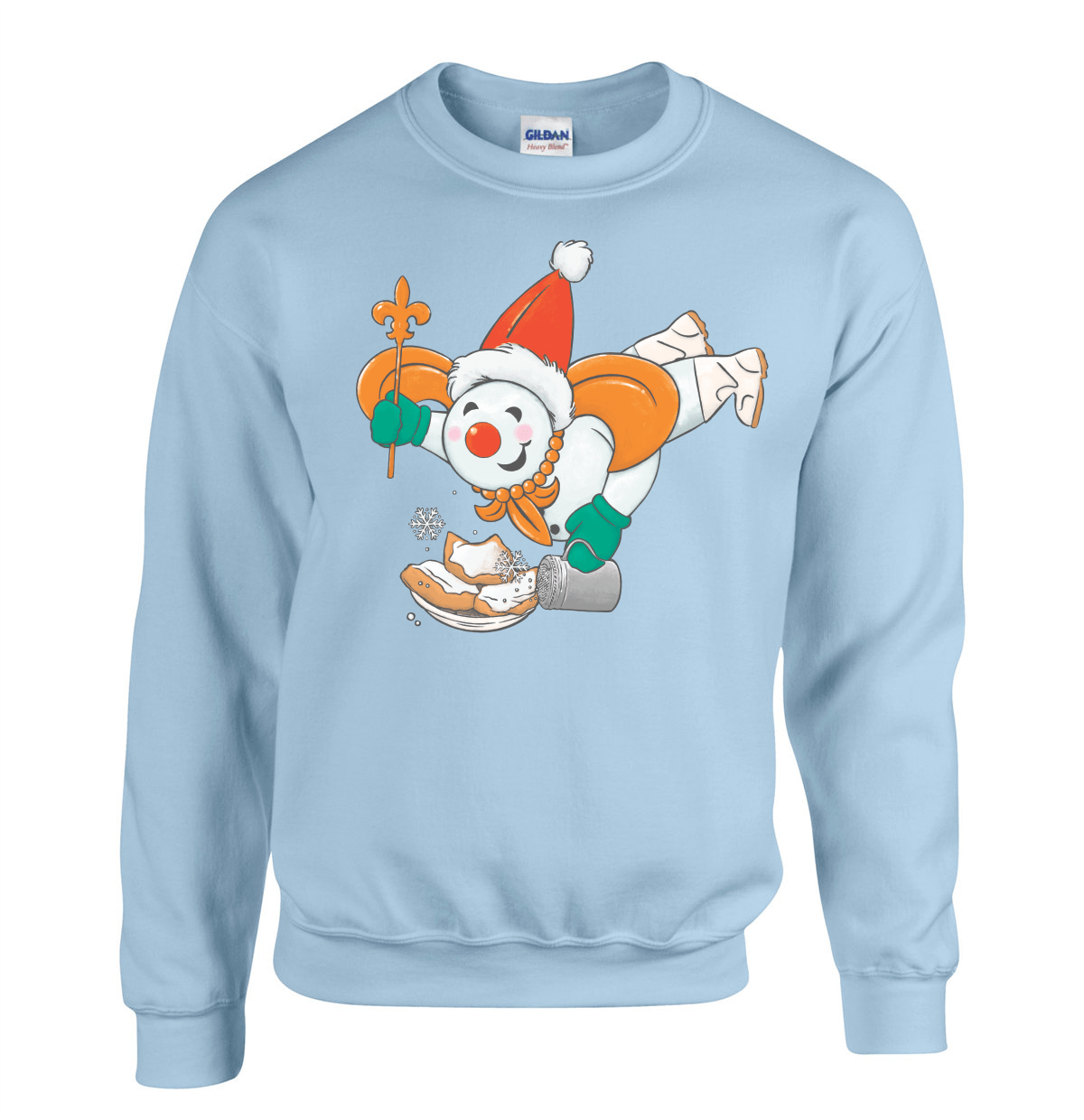 Whereable Art Whereable Art Mr Jingle Beignet Adult Sweatshirt - Little Miss Muffin Children & Home