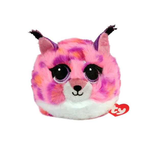 Beanie Bouncer Lex the Pink Bobcat