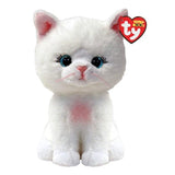 Ty Inc Beanie Boos Amelia the White Cat 6" Plush