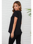 Back Seem Short Sleeve Tee