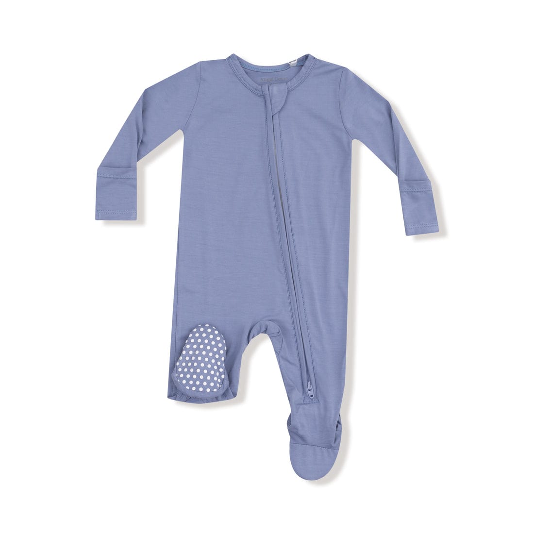 Basics Tempest blue 2 Way Zipper Footie