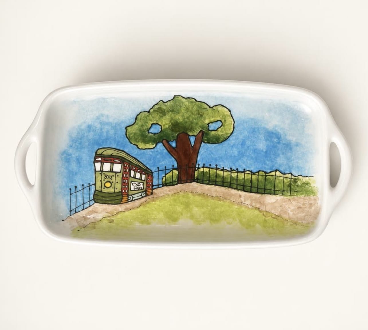 Jan Salzer Streetcar Tray