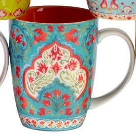 Certified International Francesca Mug, 6 Available Colors, Sold Individually