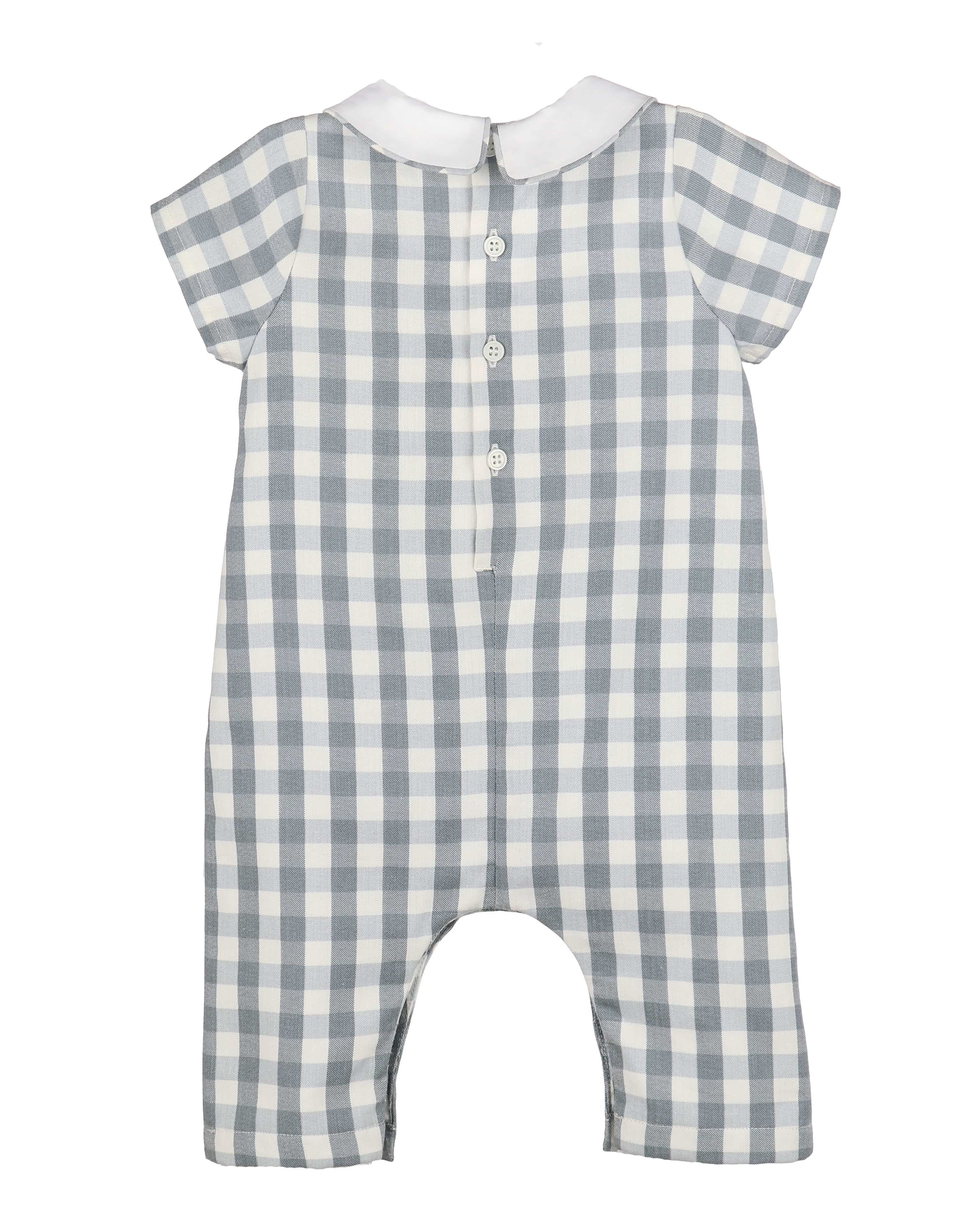 Blue Blue Willow Check Boy Longall