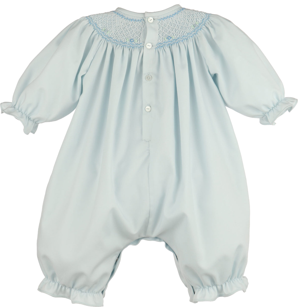 Blue Classic Smock Long Bubble