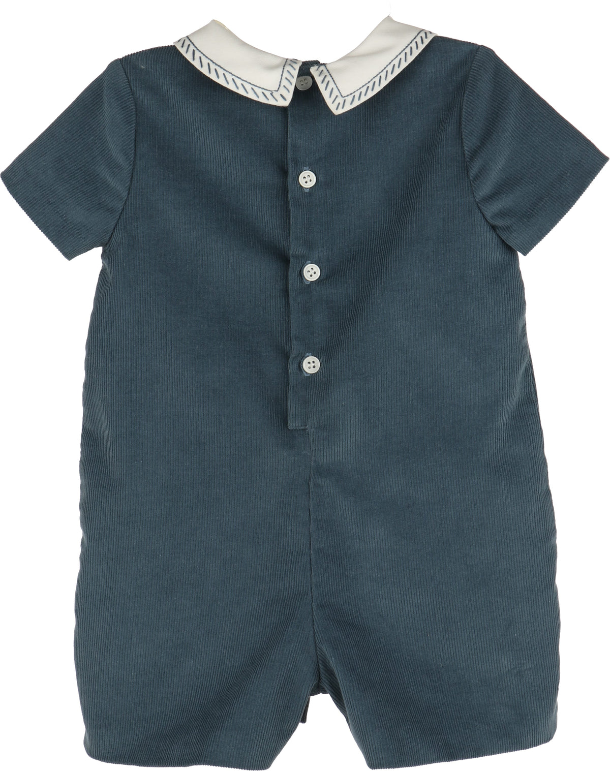 Blue Cozy Corduroy Boy Bubble