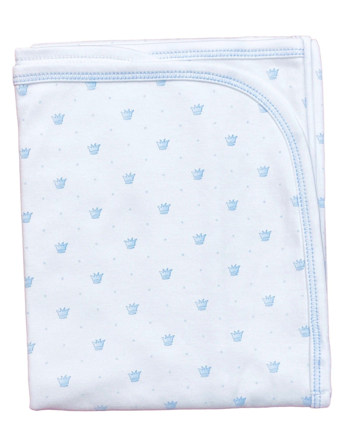 Blue Crown Pima Blanket