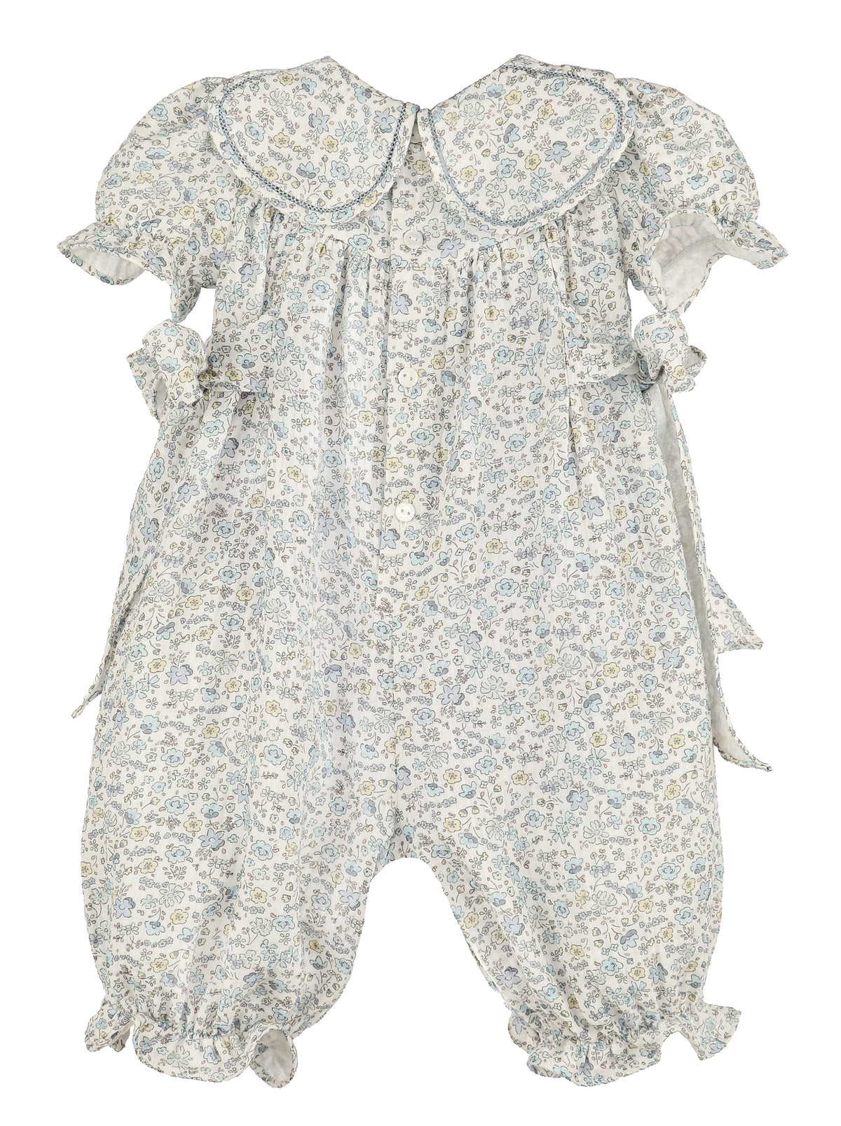 Blue Whimsy Floral Petal Longall