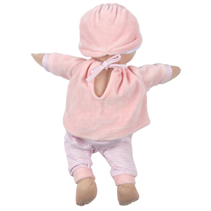 Bonikka's Cherub Baby Girl with Pink Dress